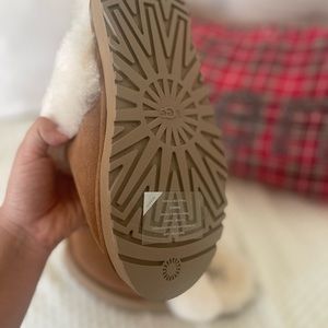 Ugg slip on size 6 chestnut color from Nordstrom.